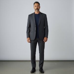 YSL Yves Saint Laurent Menswear Blazer  Pure Wool Navy Jacket Vintage France 40R